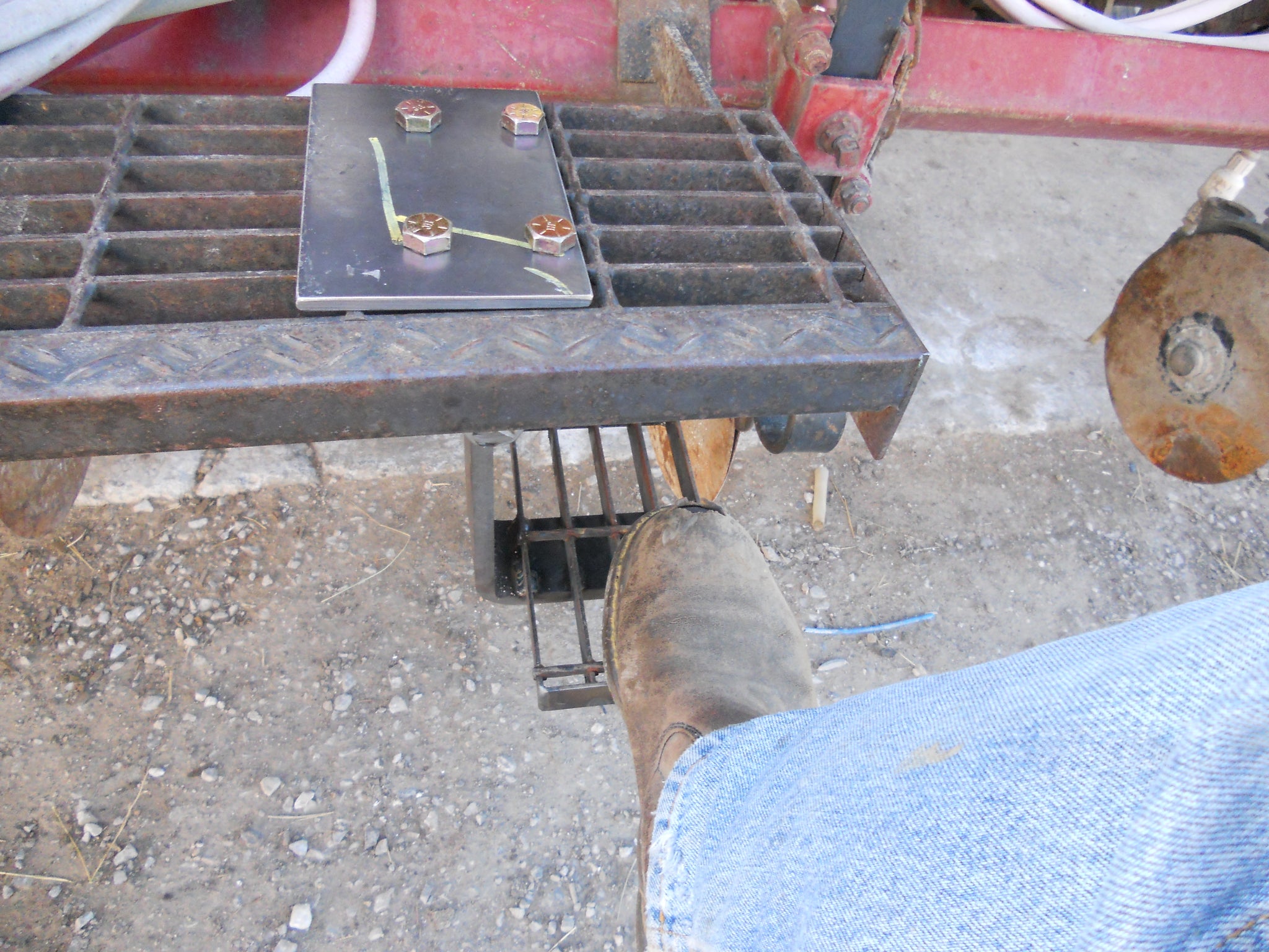 Spring-Loaded Step – Disability Work Tools